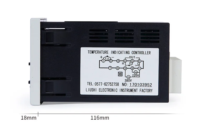 

Zhejiang Liushi electronic instrument TEL72-9001M gas oven temperature control electric cake oven temperature control