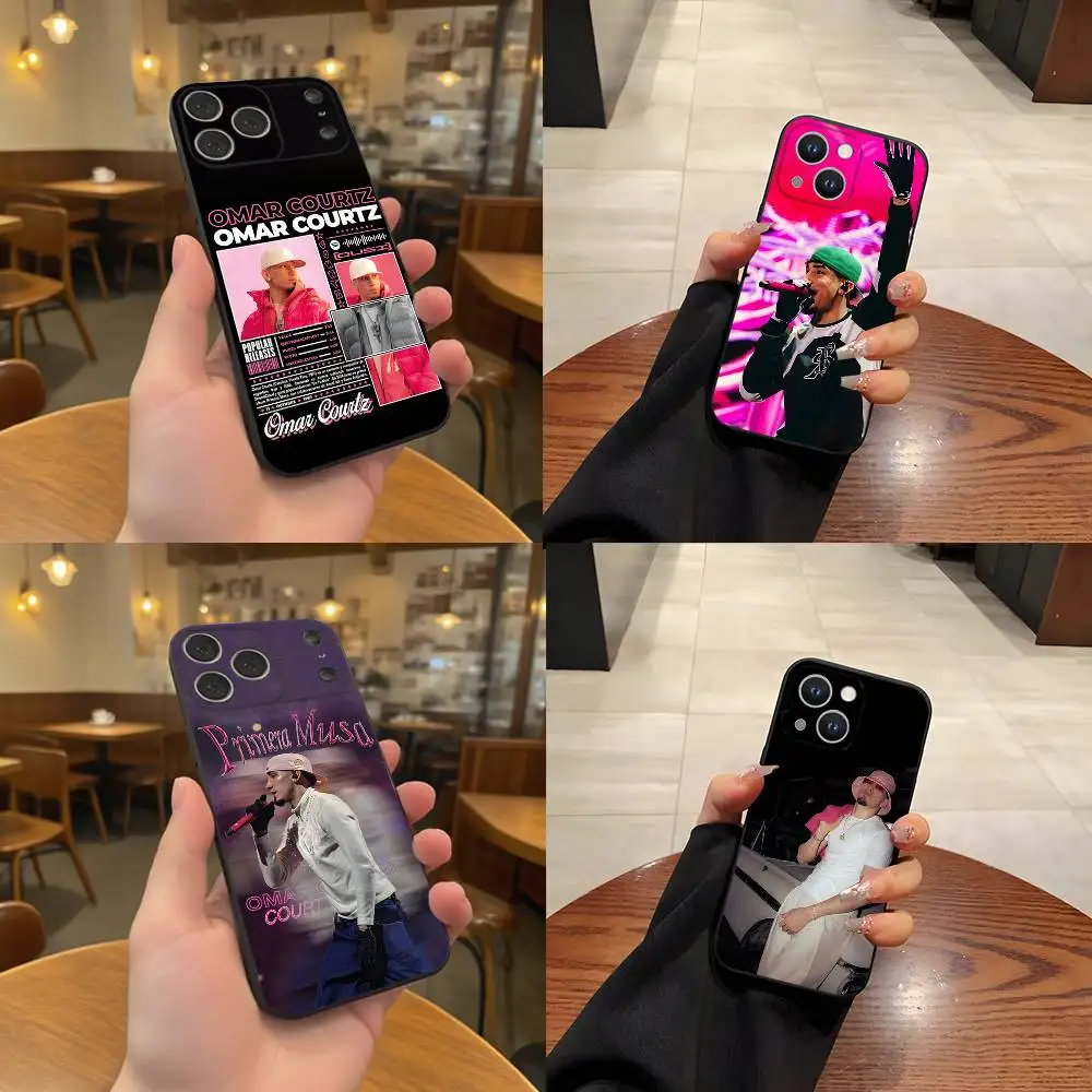 

Primera Musa Omar Courtz Wear-resistant Phone Case For iPhone 17,16,15,14,13,12,11,Pro,Max,Plus Black Soft Cover
