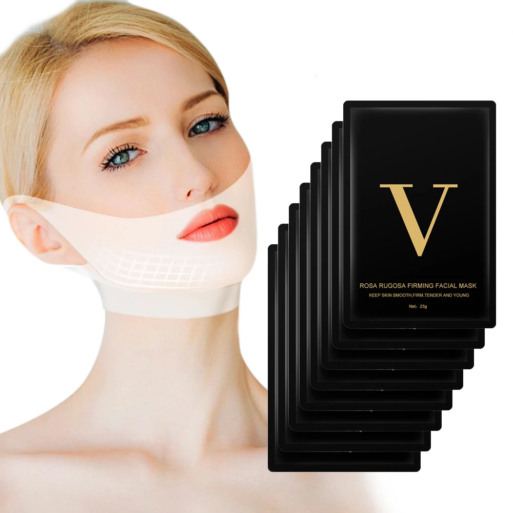 Shaped V Face Tightening Moisturizing Fade Double Chin Fine Lines Improve Firmness Sagging Skin Lifting Repair Care