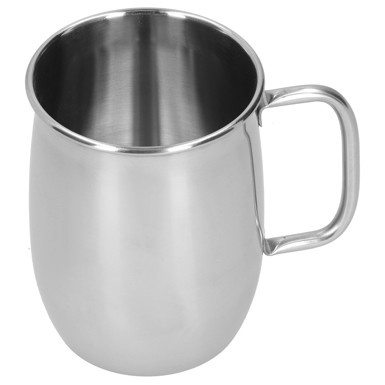 1000ml Beer Mug Stainless Steel Wine Water Coffee Cup with Handle Drinkware Bar Supplies