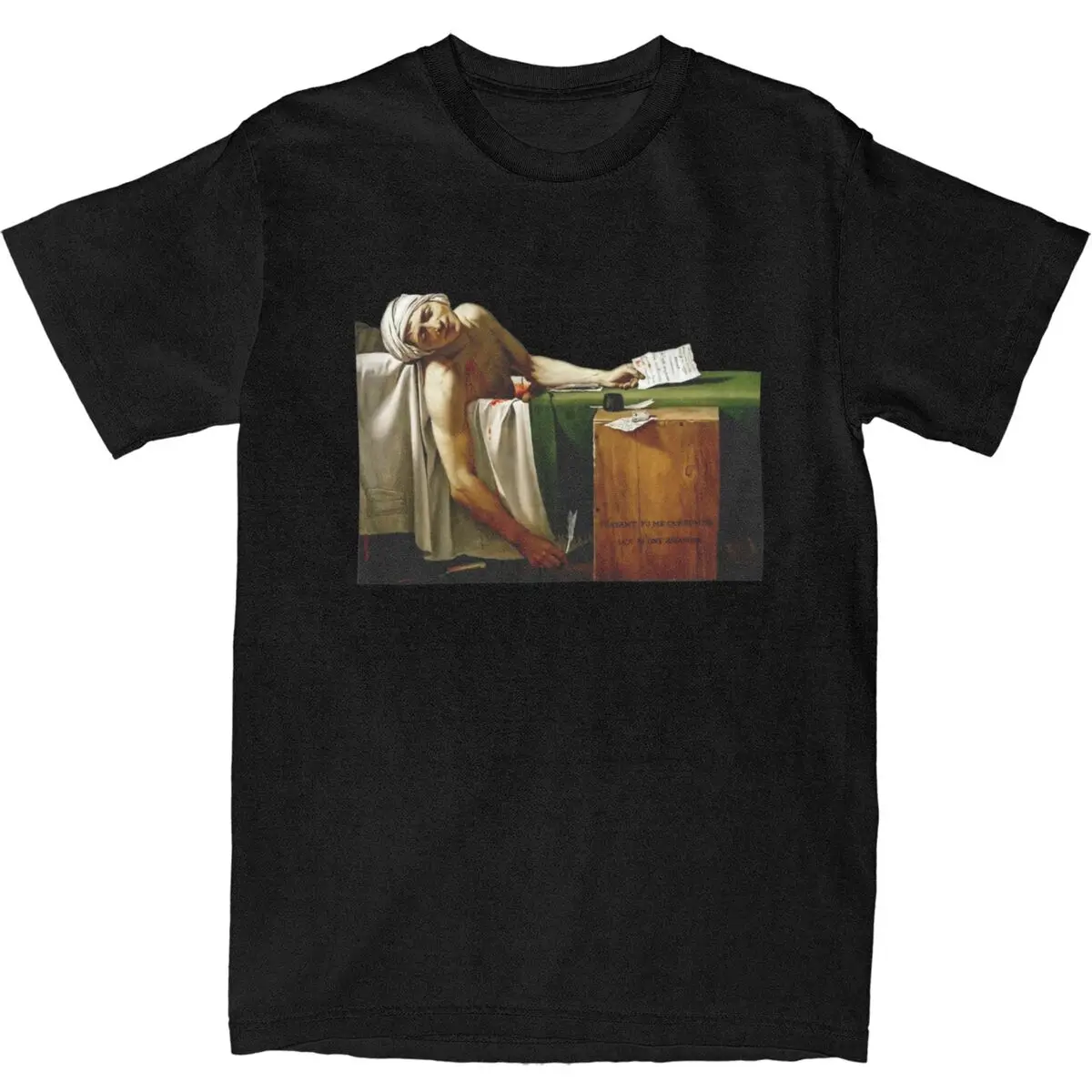 

Have A Nice Life Deathconsciousness Rock Band T Shirt Man The Death of Marat Y2K Cotton T-Shirts O-Neck Tee Shirt Oversized Tops