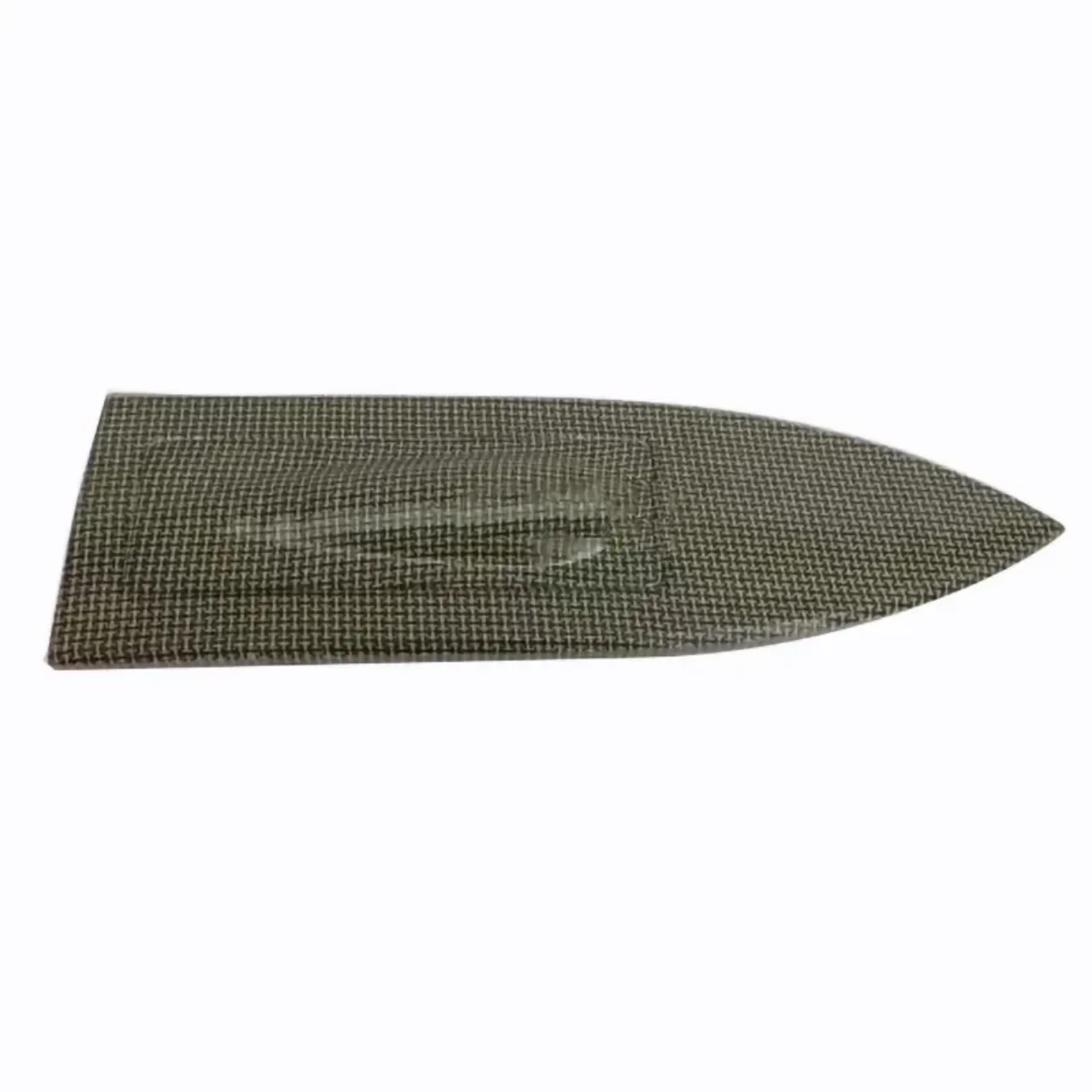 L650-W195-H100mm Blend Textile Kevlar/Carbon Fiber Small O Boat Hull, Extract Vacuum RC Speedboat/Brushless Electric Model Boat
