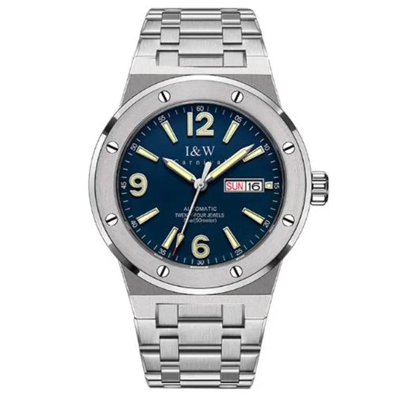 Carnival IW Mechanical Watch For Men Brand Luxury Automatic Men