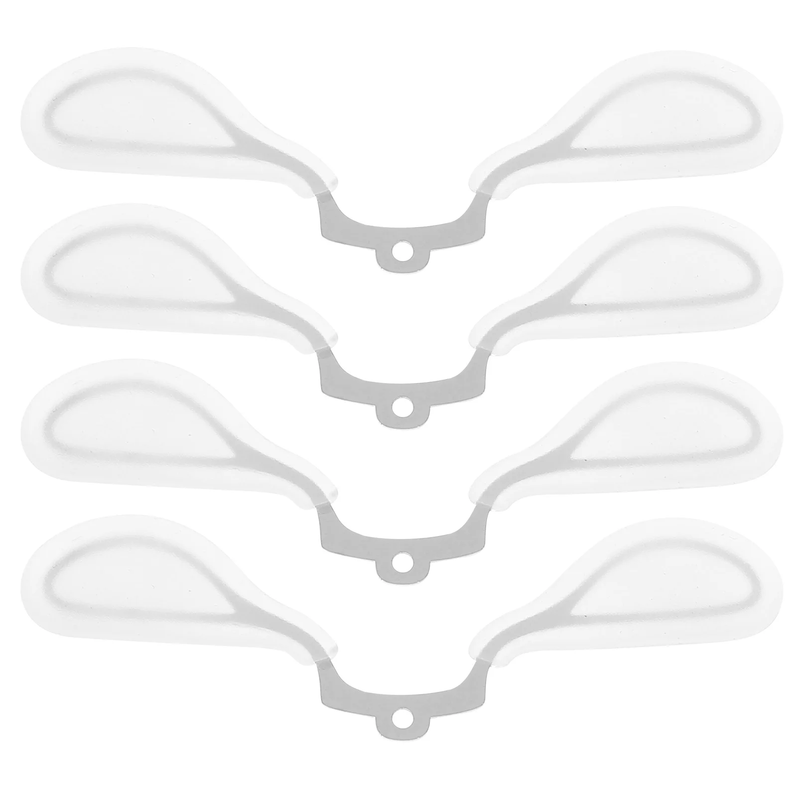 

4Pcs Eyeglass Nose Pads for Kids - Soft Silicone Integrated Anti-Slip Design Comfortable All Day Wear Glasses Accessories