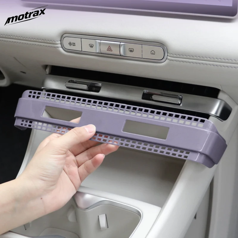 For MG 4 MG4 Urban EV 2026 2027 Car Central Control Air Conditioning Outlet Protective Cove ABS Cover Interior Accessories