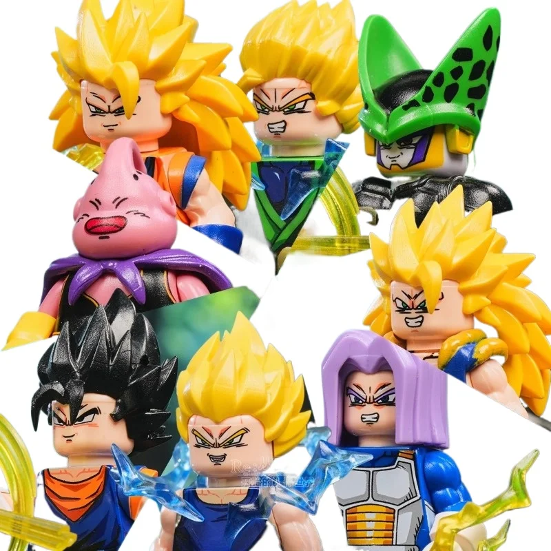 

Dragon Ball Z Son Goku Buu Akira Toriyama Anime Building Block Minifigures Action Figures - Children's Toys & Birthday Gifts