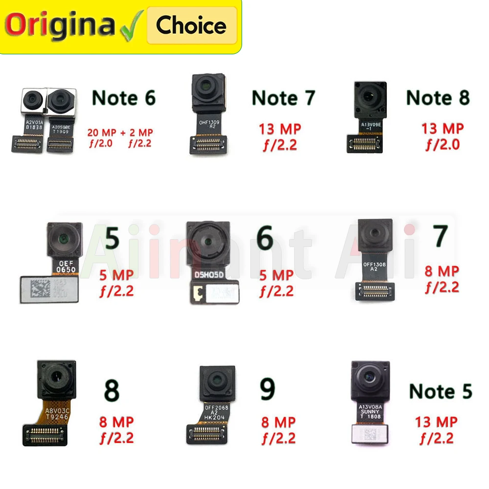 

Small Front Camera Module Ribbon Flex Cable For Xiaomi Redmi Note 6 7 8 9 6A 7A 8A 9A Plus Lite K20 Pro