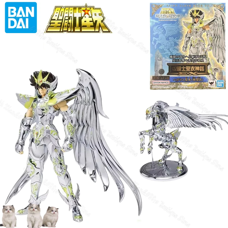 

Original BANDAI SAINT CLOTH MYTH EX PEGASUS SEIYA GOD CLOTH Saint Seiya PVC Action Figures Model Collection Toys