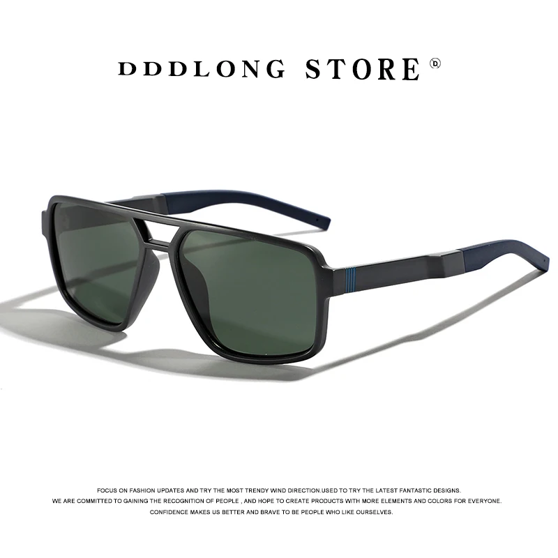 

DDDLONG Retro Fashion Y2K Punk Polarized Sunglasses Women Men Sun Glasses Classic Vintage Goggles UV400 Outdoor Shades D402