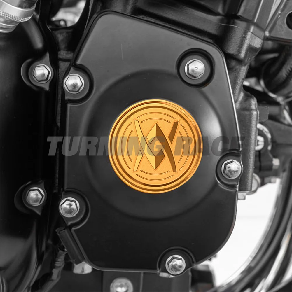 Fit Z900RS badge dress up custom parts Kawasaki Z900RS cafe 2018-2023 engine with pulse generator cover 3D shape dress up logo