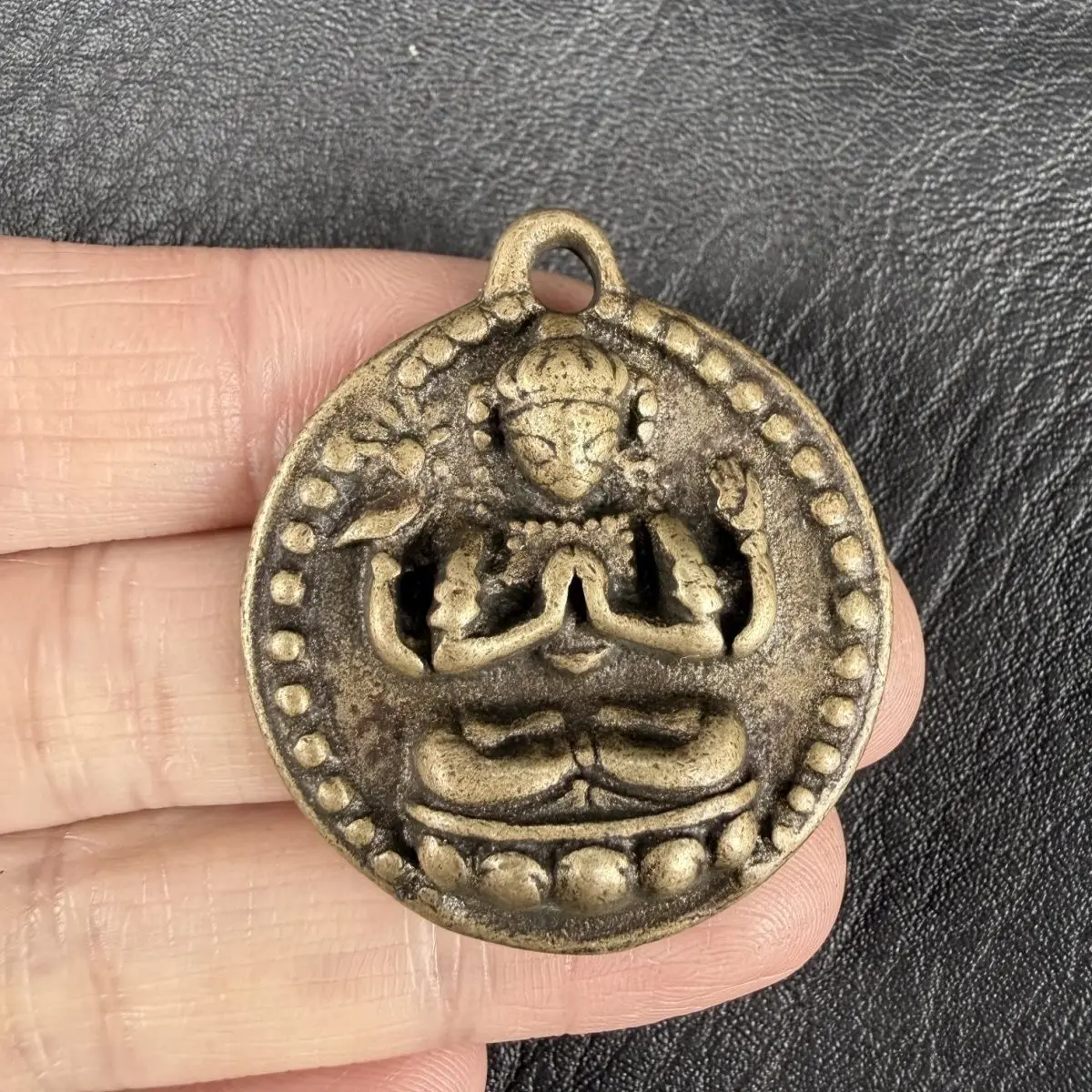 Tibet Tibetan Four-Armed Avalokiteshvara amulet Statues Figurines Lucky Ornaments Home Decoration gifts