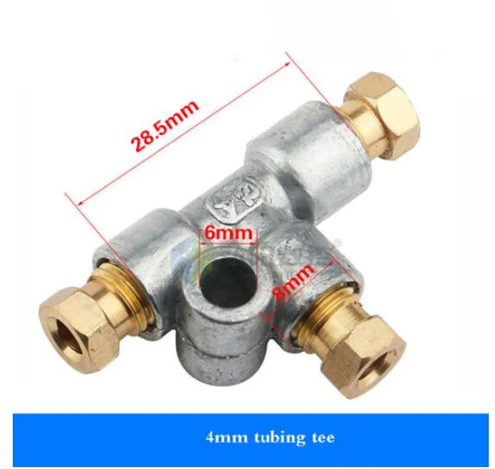 CNC Engraving Machine Oil Distributor Adjustable Oil Drain Multi-Way Valve Connector For Engraving Machine Part