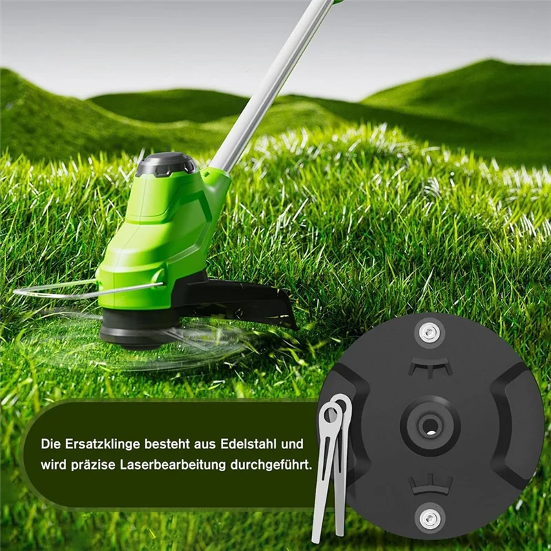 

A03F-Replacement Disc With 3 Blades, Cutting Disc, Replacement Blade For Battery Powered For , Gardol Grass Trimmer