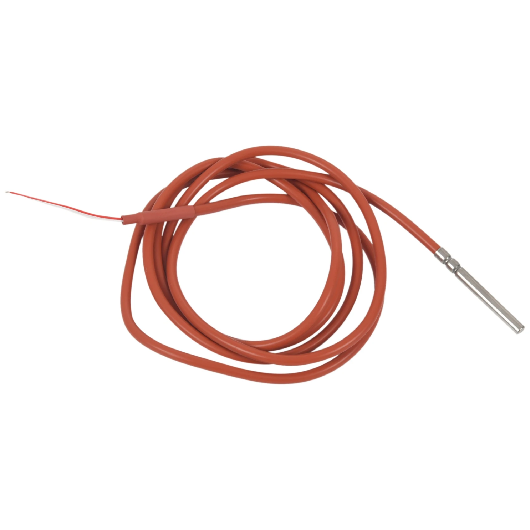 2 Draad Pt1000 Temperatuur Sensor Thermistor Siliconen Gel Gecoat 1.5Meter Sonde 45Mm X 5Mm-50-180 Celsius Rtds