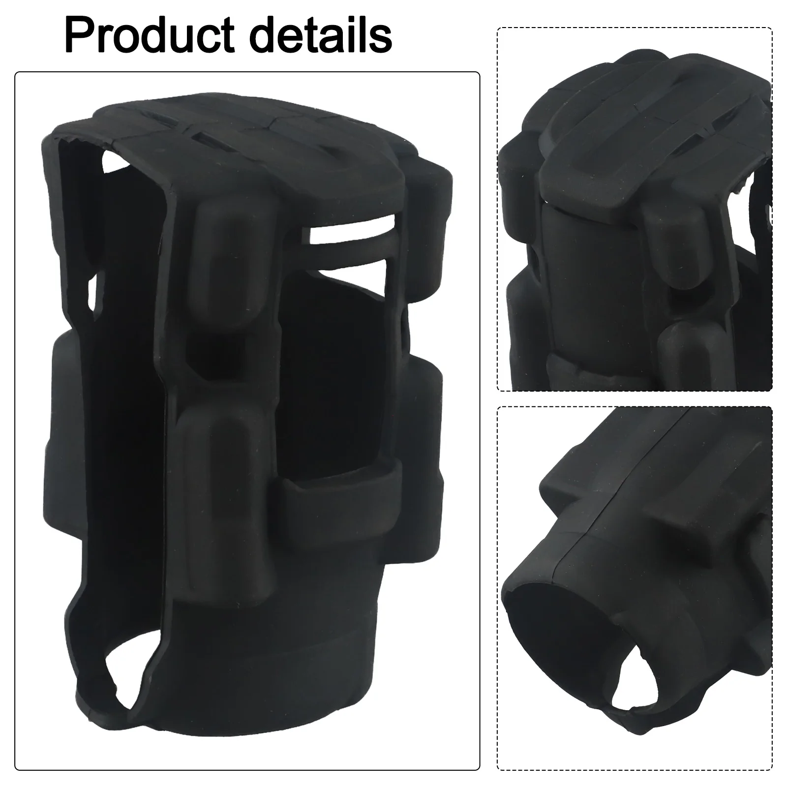 1 Pc Black Rubber Protective Boot PB921.22.23-QZ Fit For DCF922 Power Tools PB921.22.23-QZ Rubber Protective Boot Wrenches Cover