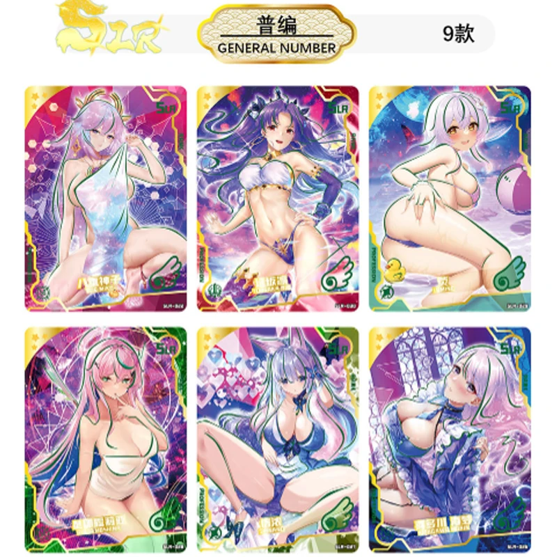 NEW Goddess Story Collection Cards Booster Box Girls Party Ultra Rare Hidden Swimsuit Series SEXR PSR Card Playing Game Toy Gift
