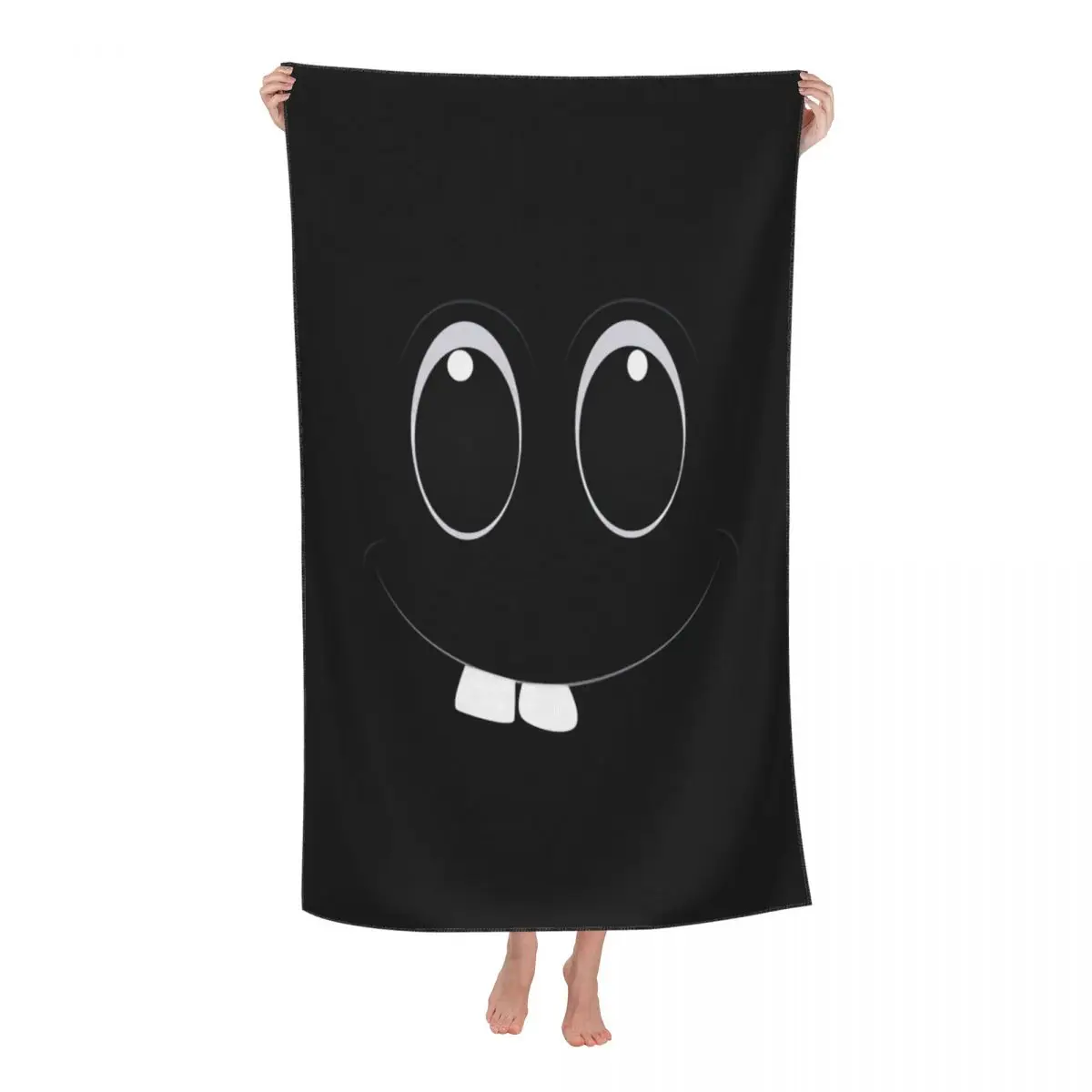 

Customized Quick Drying Microfiber Bath Beach Towel Soft Linen Kitten Eye Sauna Bathroom Towels