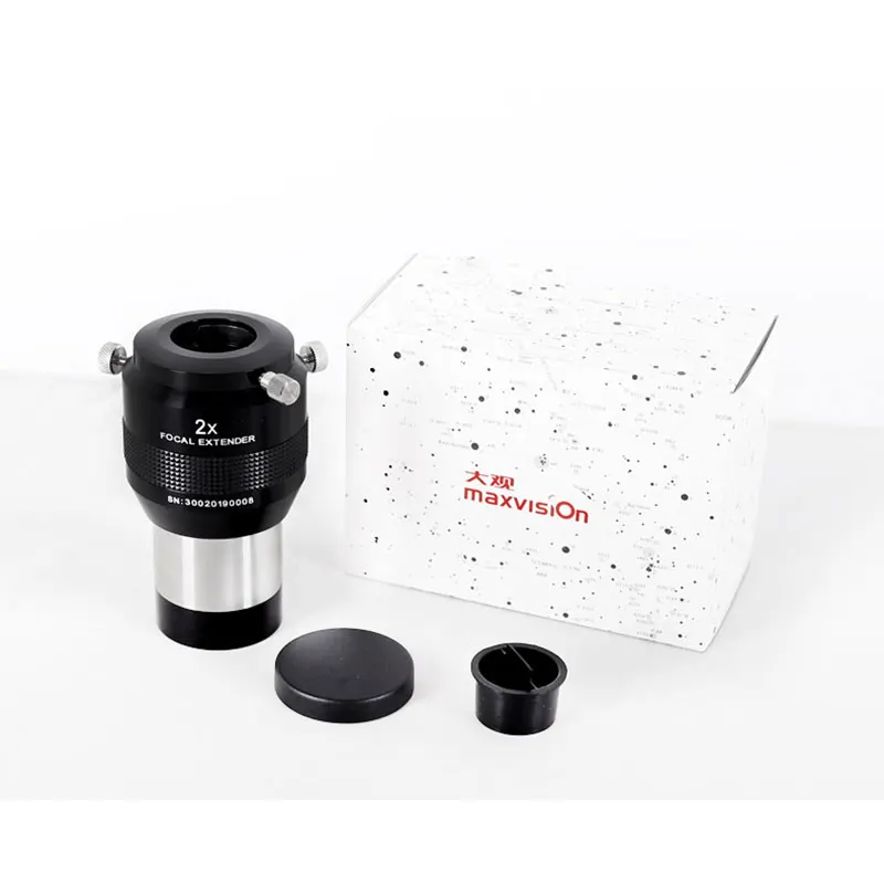 

Maxvision 2inch Metal 2X Focal Extender Apochromatism Barlow Lens Astronomical telescope accessories