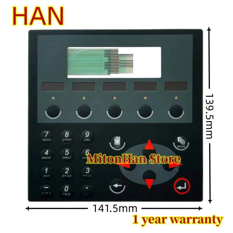 New For Beijer MAC/MTA E200 Type: 02800B 02800C 02800E 02800F  Membrane Keyboard Button Keypad Protective Film