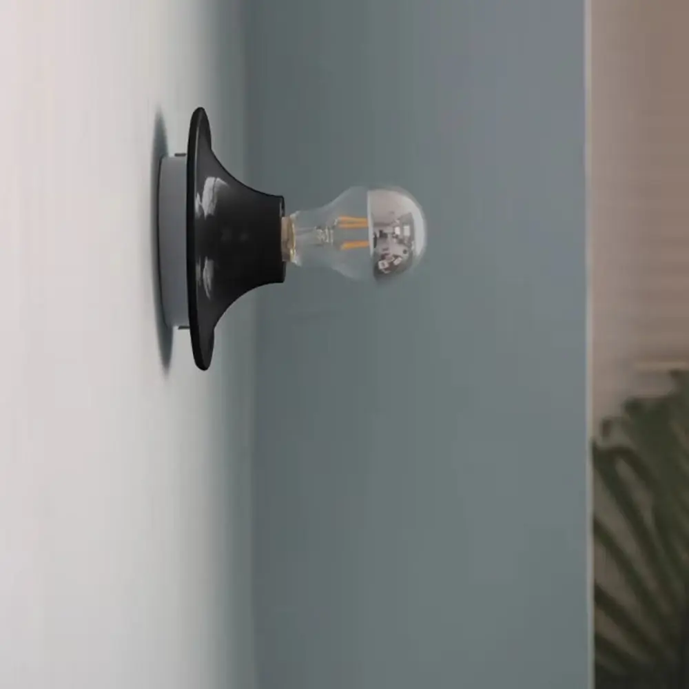 

Vintage Style Retro UFO Wall Lamp Nordic Design Medieval Inspired Decorative Wall Light Simple Style Avant-garde Bedside Lamp