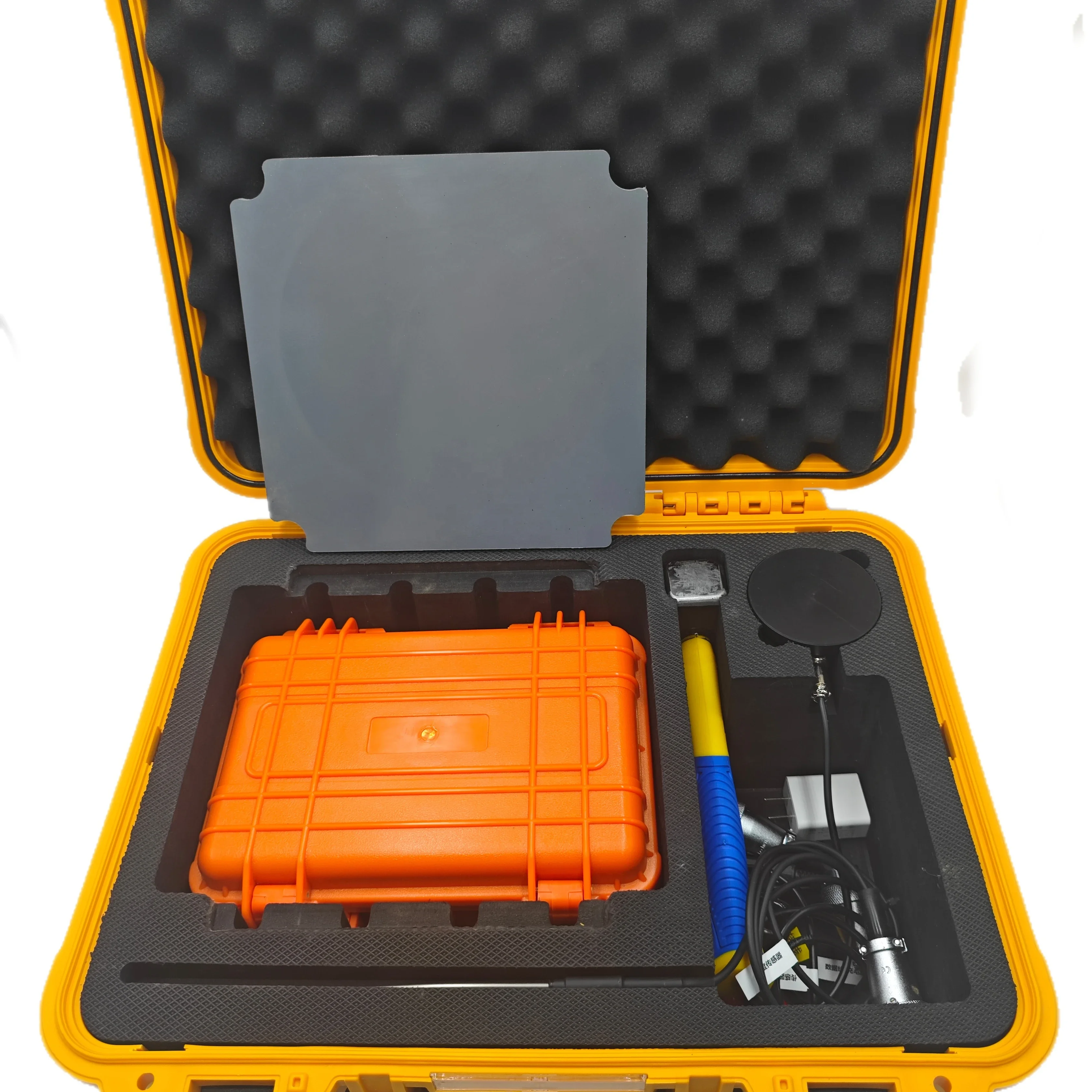 Electronic soil densitometer, moisture densitometer, compaction tester