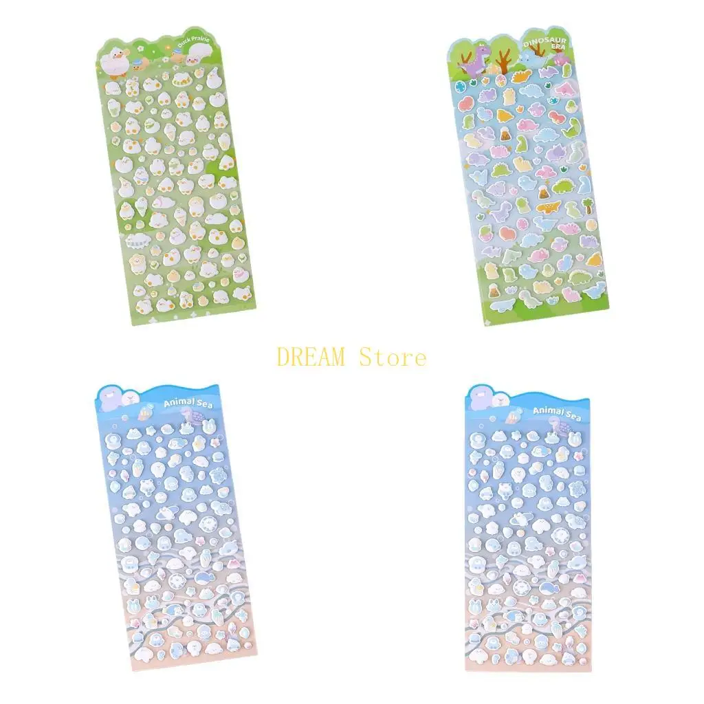 

Пенопластовая наклейка с изображением животных для скрапбукинга, дневника, планировщика, детская мотивационная наклейка, лучшая