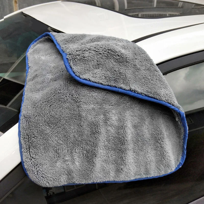 1200GSM Car Wash Microfiber Towel 40x40cm Car Cleaning Care Cloth Auto Towel One-Time Fast Drying Car Wash Accessories