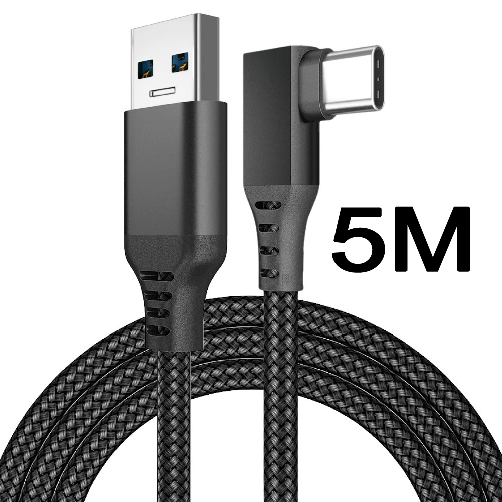 Cable USB A To Type C 5M For Quest2 Oculus Quest 2 Link VR Glasses