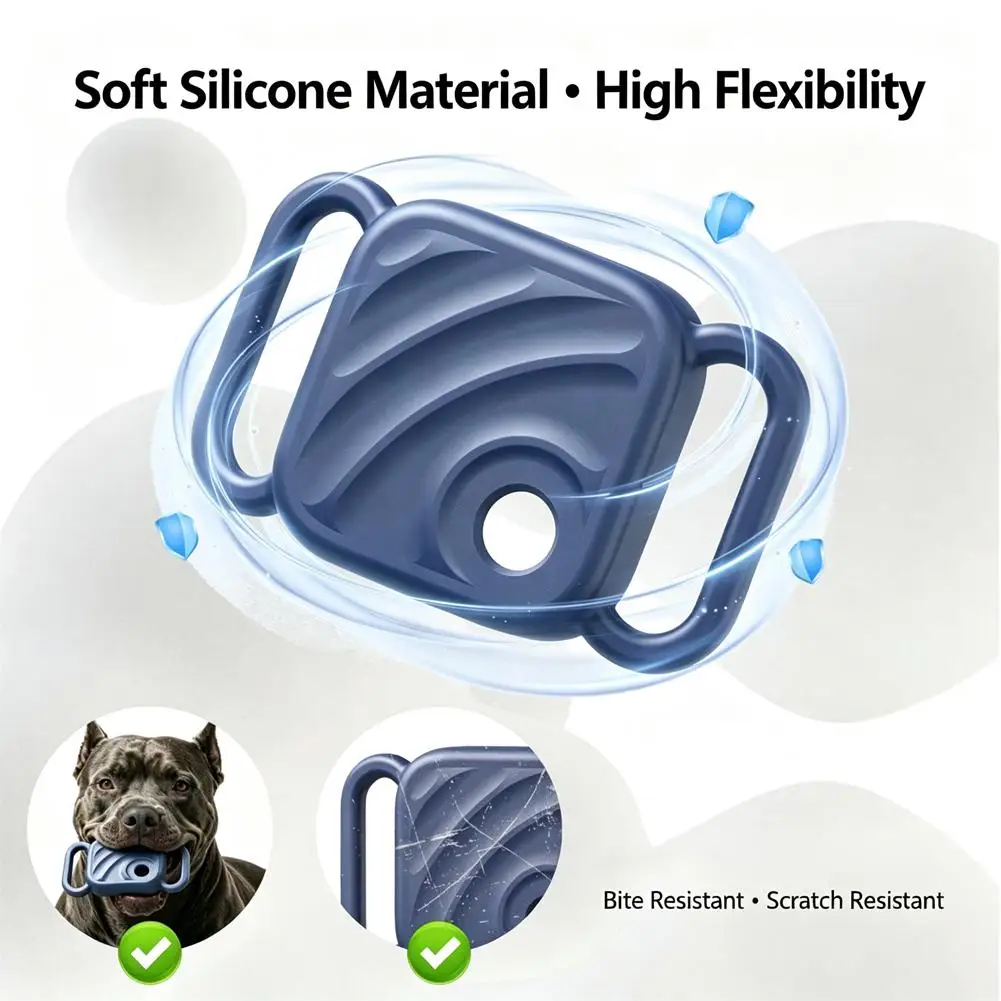 for UGreen Tag Track Silicone Protective Case Shockproof Anti-Scratch Cover for UGreen Tag Sleeve Keys Luggage Pets Bag ﻿