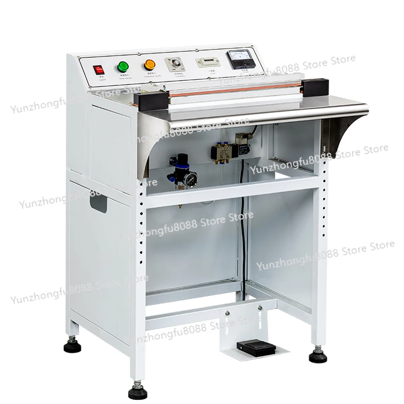 

QD-400 Pneumatic Sealing Machine Shrink Bag Corner Cut Heat Shrink Packaging Suitable For High-end Color Boxes