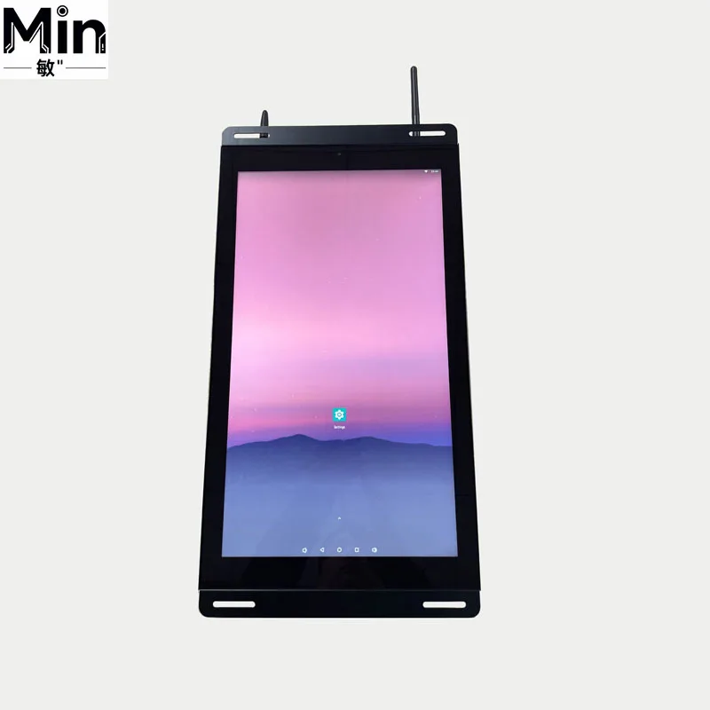 Industrial Capacitive Touch Screen Display with WiFi RJ45 4G LTE USB DVI Interface Interactive Kiosk Device 3 Year Warranty