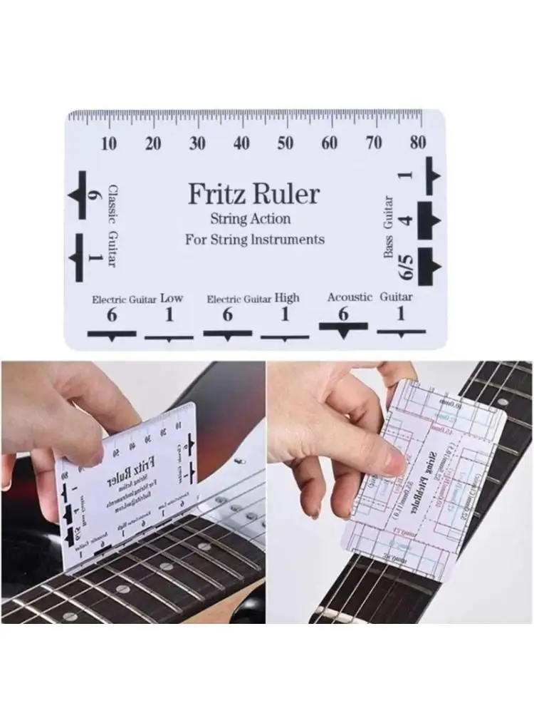 

Guitar Setups Gauge Luthier Repair Tool Bass Measuring Tool Guitar String Gauge