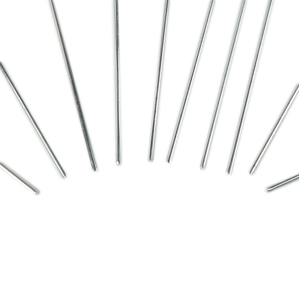 

10Pcs Flux Cored Wire Aluminum Welding Rods Flux Cored Wire 1.08ft 2.4mm For Welding Surfacing High-strength Forgeable