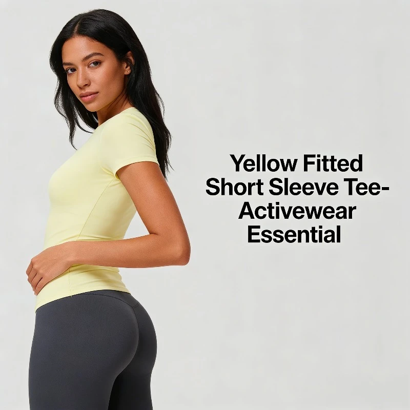 

Летняя быстросохнущая женская футболка с короткими рукавами, легкий дышащий спортивный топ с круглым вырезом для повседневного ношения для фитнеса и йоги