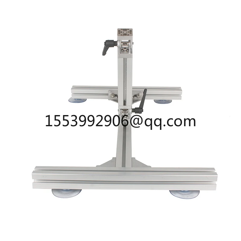 DIY Linear Actuator Stands Aluminium Alloy Reciprocating Linear Motor Bracket Adjustable Angle with Non-slip Foot Pad