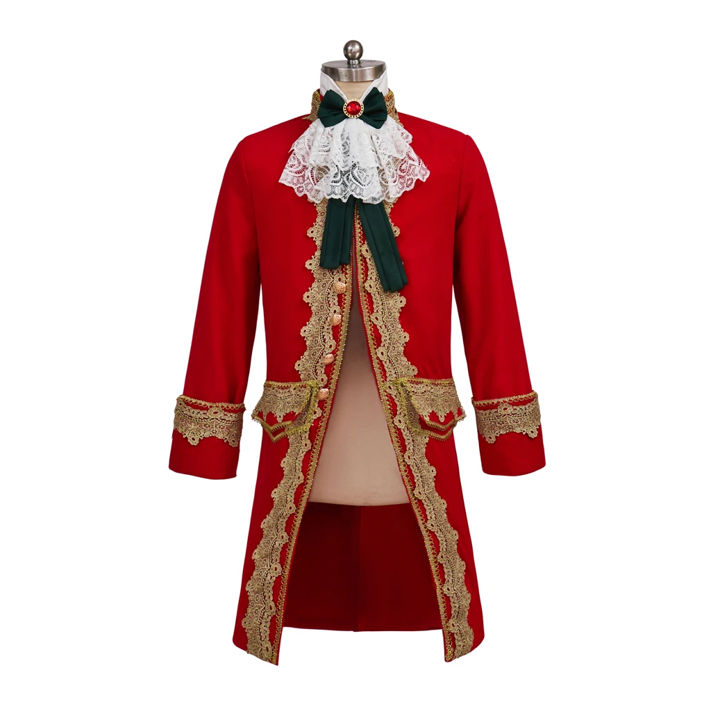 

18th Century Victorian Royal Military Jacket Cosplay Costume Renaissance Medieval Rococo Noble Prince Aristocrat Jacket