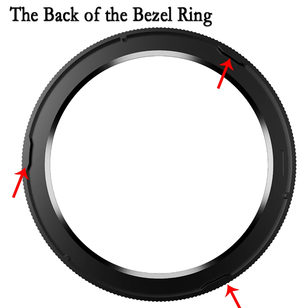 لساعة Xiaomi S3 غطاء تزيين حلقة الحافة البلاستيكية الصلبة المتينة لحماية الكمبيوتر مع مقياس لساعة Xiaomi S4