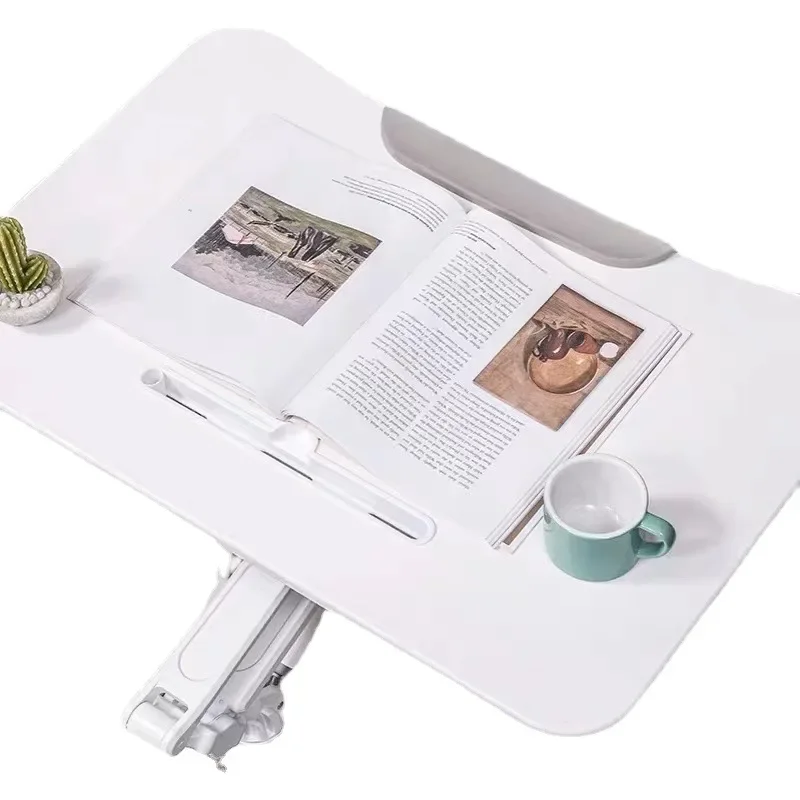 Standing pneumatic automatic tilting table Simple modern pneumatic table can tilt the panel 90-degree folding