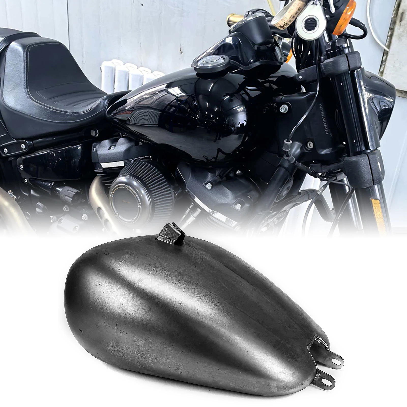 Serbatoio Carburante per Moto Harley Davidson Softail Fatbob FXFB FXFBS 19L