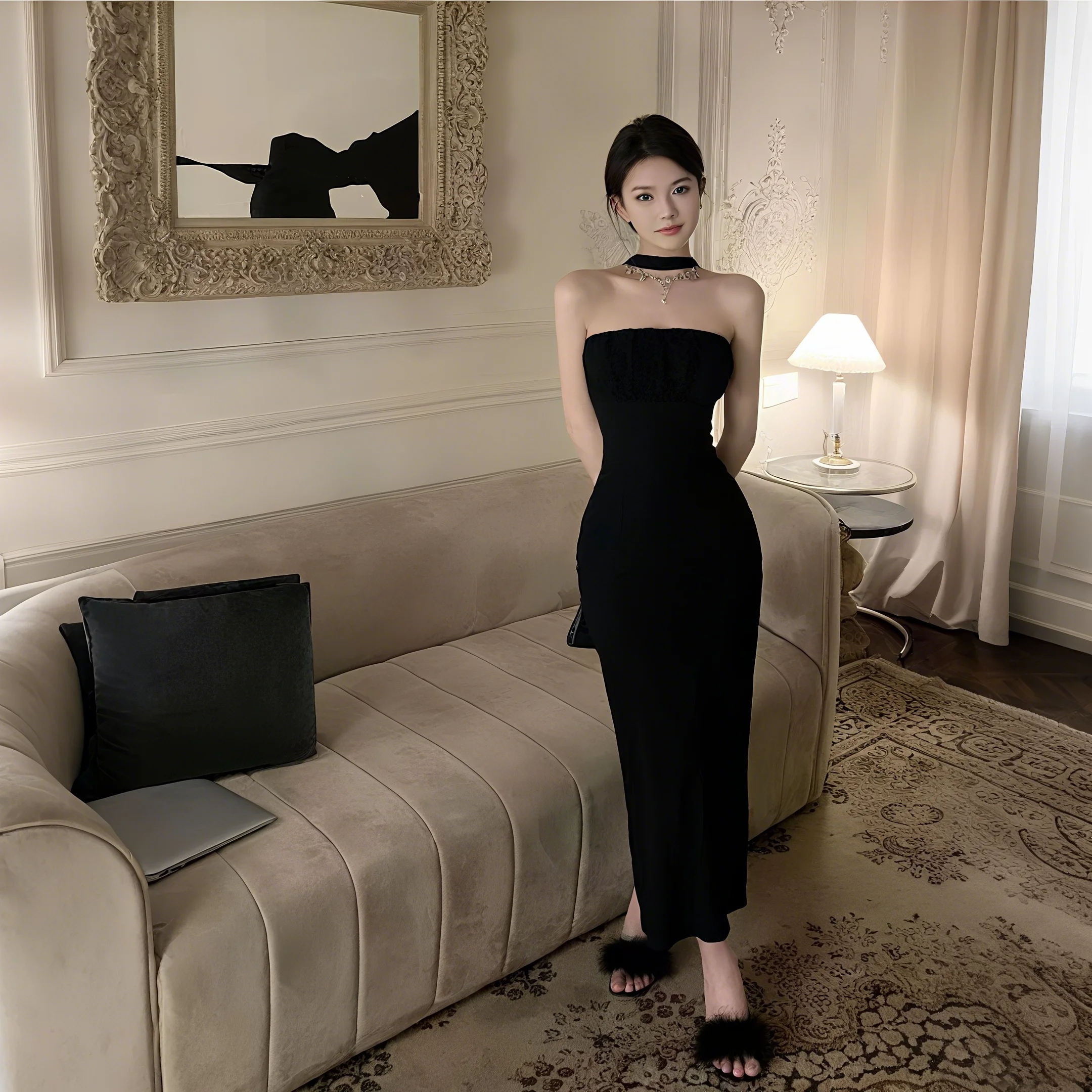 Stylish Black Strap… - image