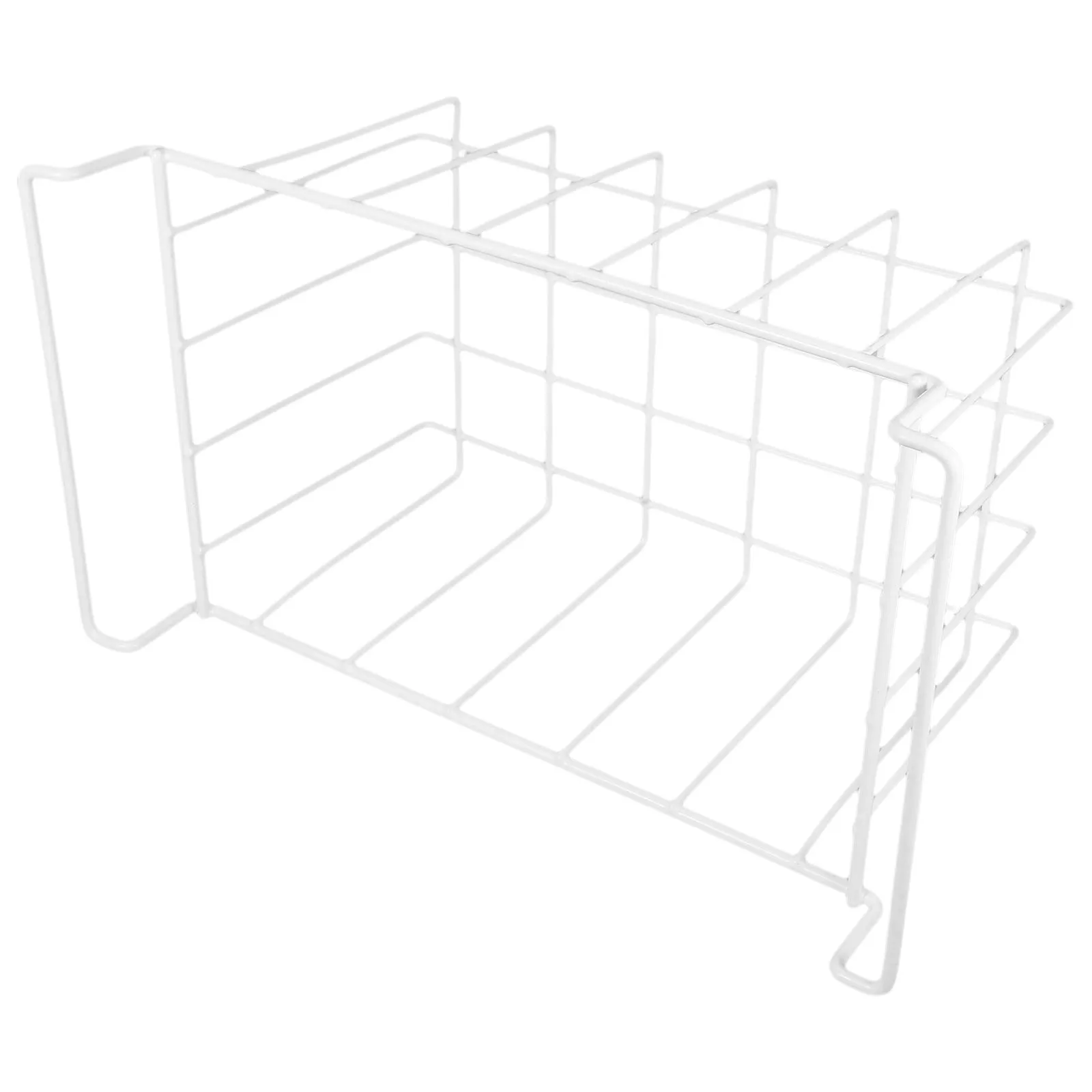 

Refrigerated Storage Basket Chest Freezer Organizer Rack Kitchen Fridge Container Universal Size Wire Mesh for Freezer