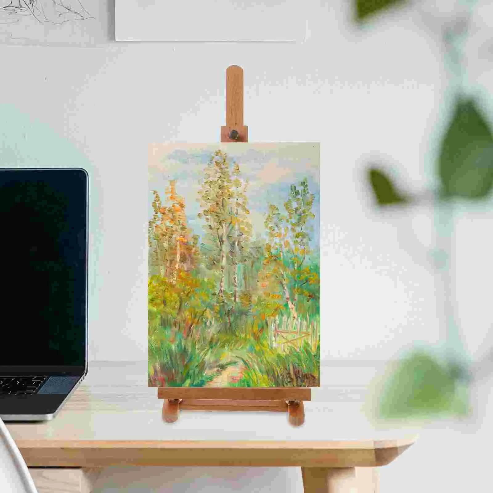 Easel Outdoor Sketching Easels Sketches Solid Wood Painting Showing Stand for Display Picture Metal Table Rack