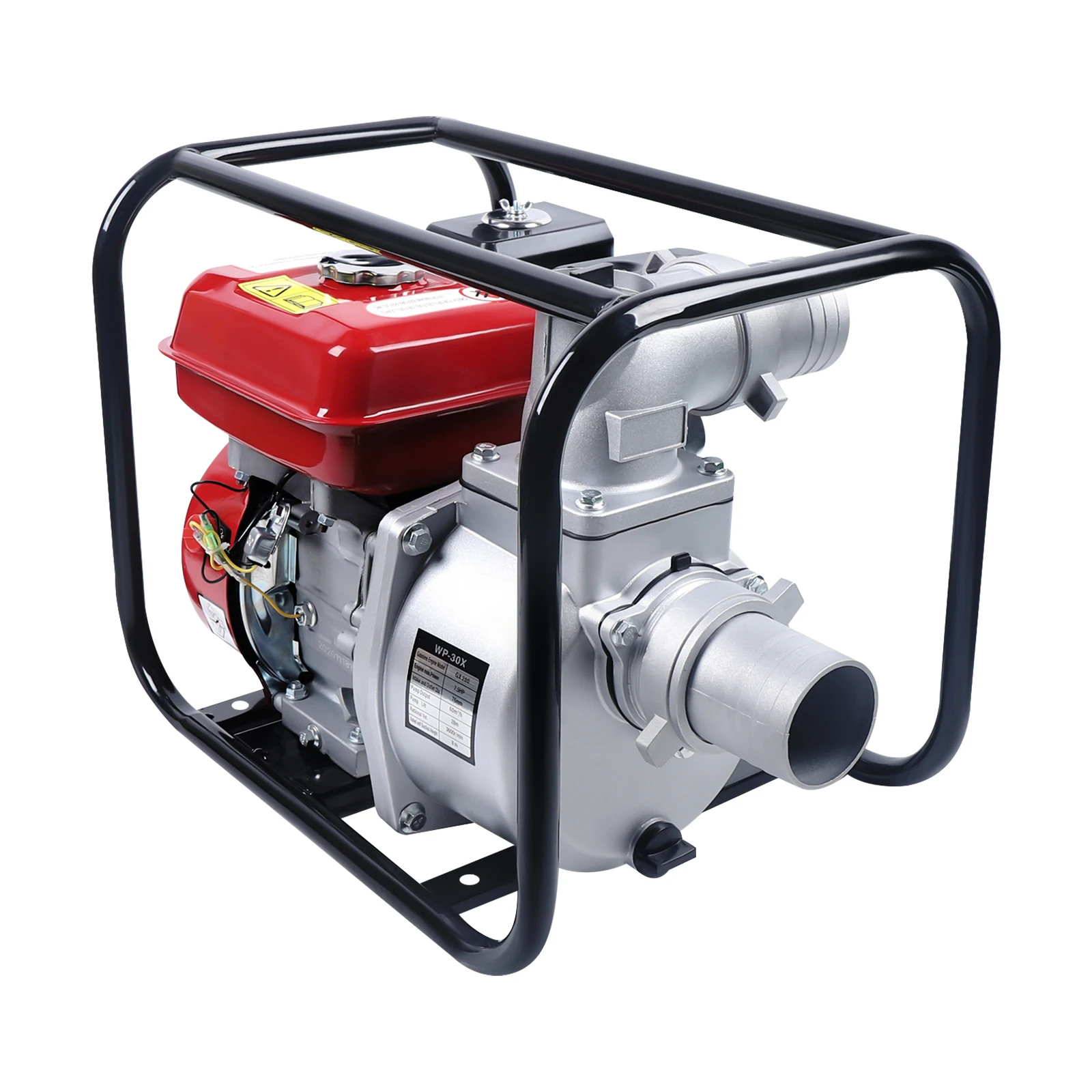 7.5HP 3 インチガソリンウォーターポンプ 60m3/h 高流量 28 メートルリフト農業灌漑産業排水消防用