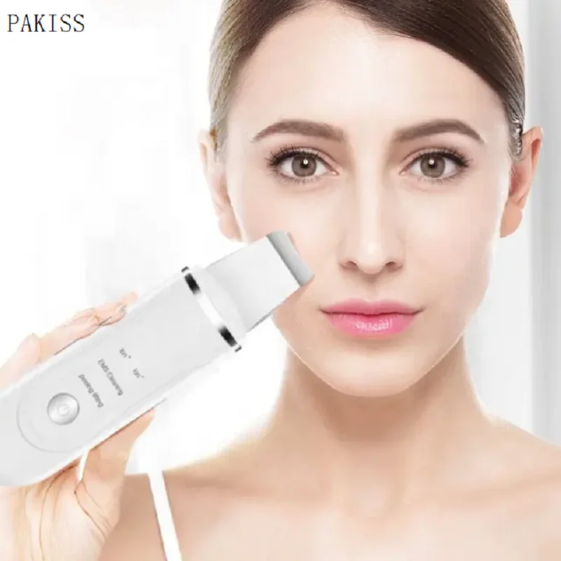 PAKISS-Épurateur de peau pour le visage, spatule, dissolvant de points noirs, nettoyeur de pores, grattoir, nettoyage en profondeur, 4 modes FY-401-402