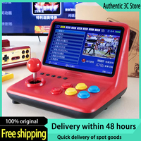 A12 9-Inch IPS Large Screen Arcade Game Console with 5000 Games Double Joystick Desktop GBA Small Console for Gaming Enthusiasts
