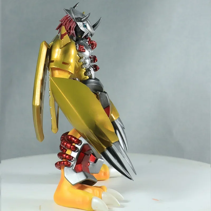 20cm Digimon Adventure Anime Figure War Greymon Figures Black Greymon Action Figure Pvc Models Collection Decoration Boy Gifts