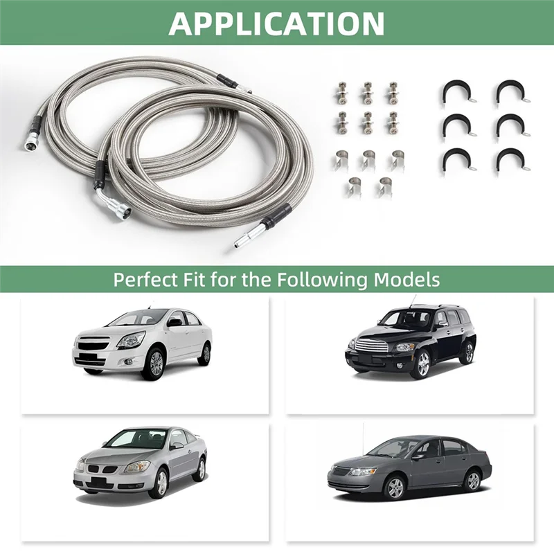 

Stable-Quick Fix Fuel Line Kit For HHR/Saturn 2005-2011 QFF0015SS