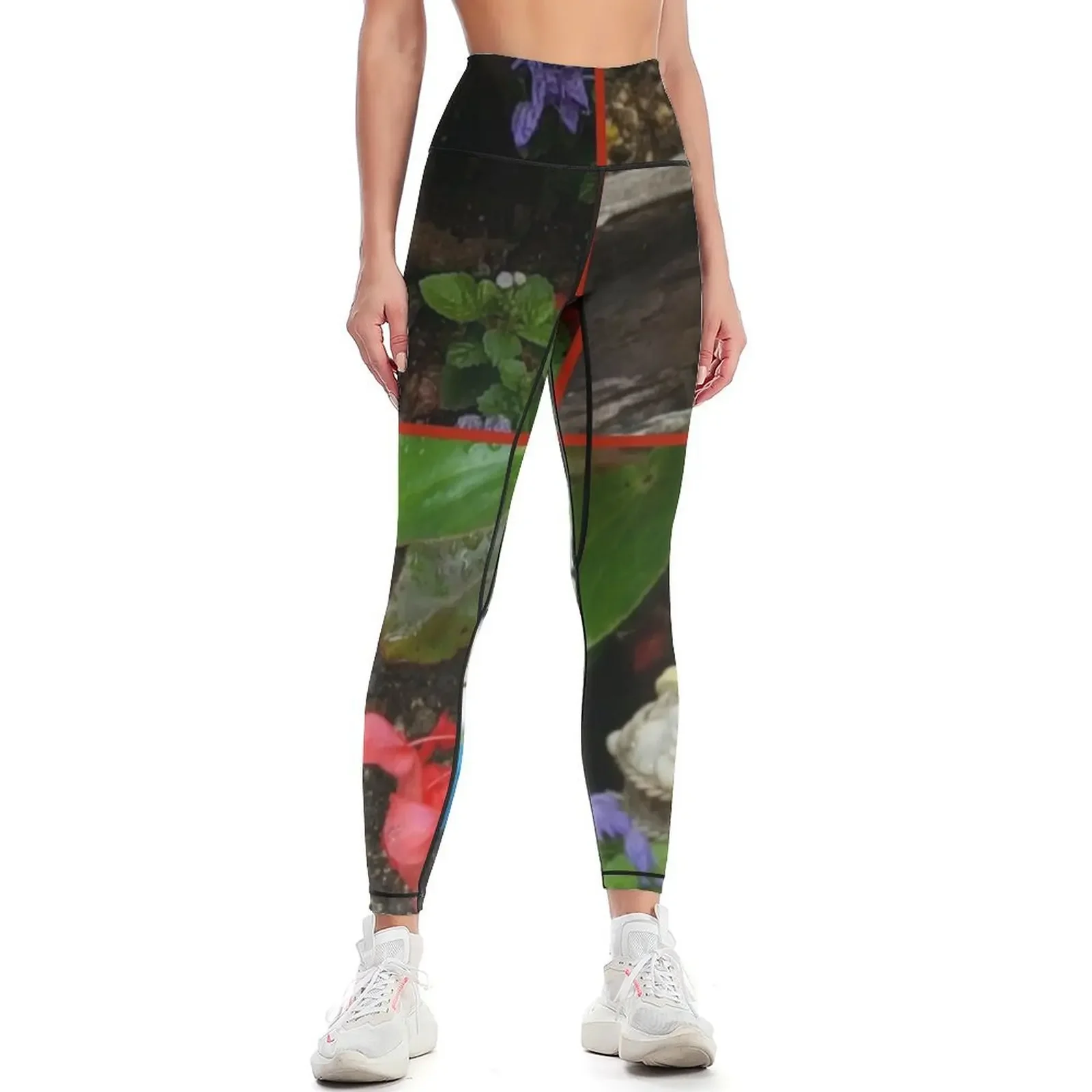 

GNOME SWEET GNOME Collection, Essex Leggings workout shorts gym sportswear woman Womens Leggings