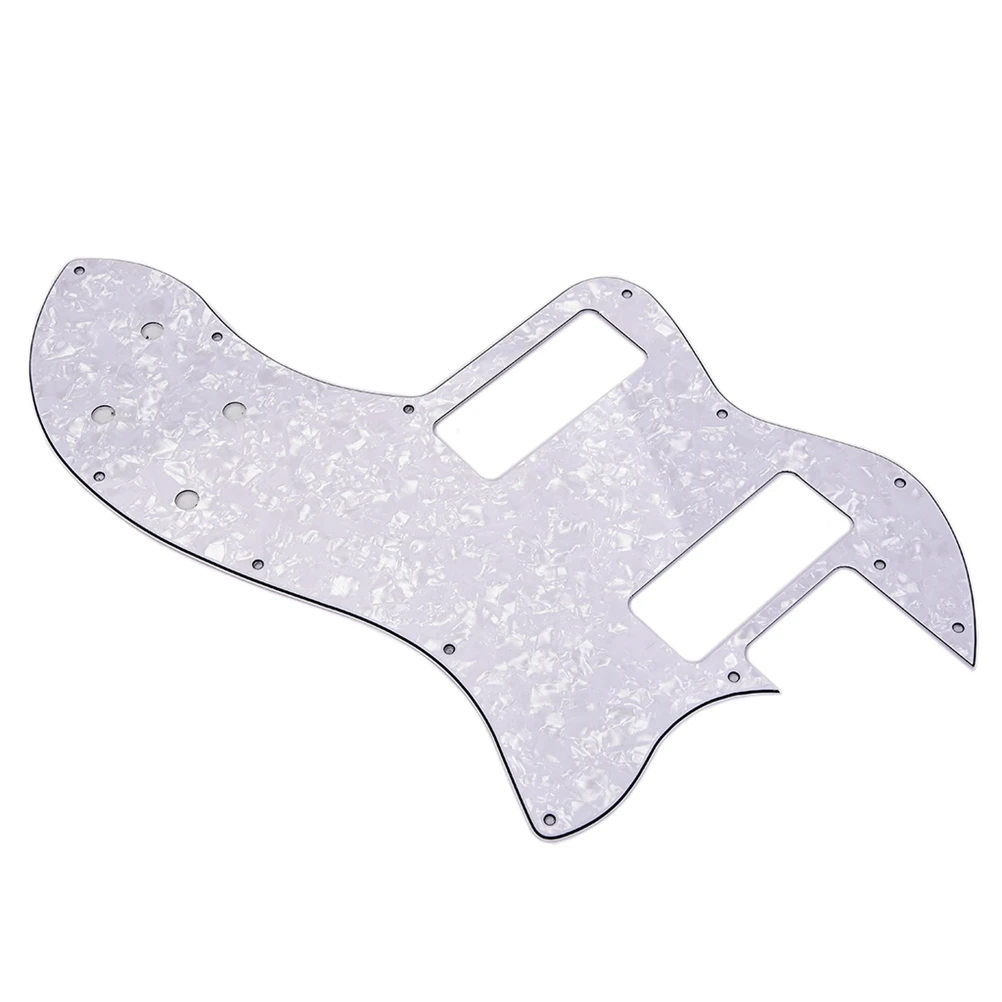 

3 Ply Electric Bass Guitar Scratch Plate Tremolo Cover For Vintage Style Mexico 72 Reissue/RI Style Deluxe S