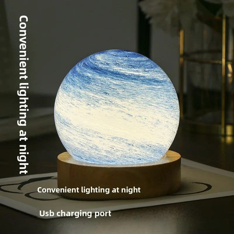 

Hot-selling planet bedside light starry sky exquisite charging touch light couple night light romantic birthday gift
